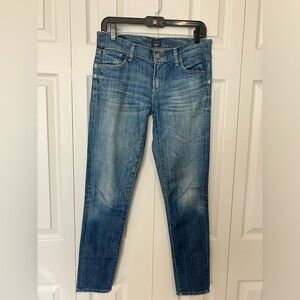 Citizens Of Humanity Jeans Sz‎ 27 Skinny Med Wash Mid Rise Casual 28” Inseam